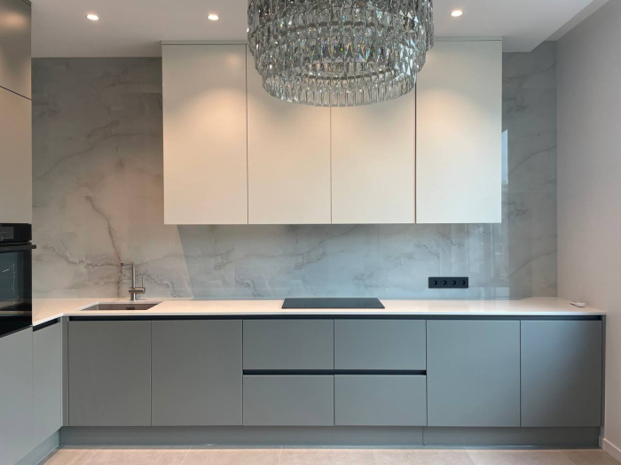 Проект кухни "Россо" для наших заказчиков в Москве