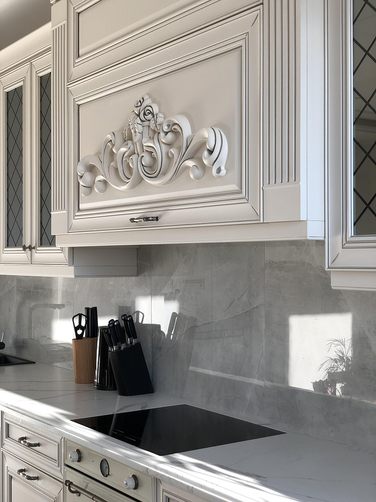 Линейная кухня Монтичели с островом