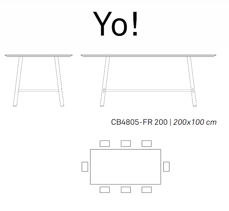 Стол Calligaris YO!
