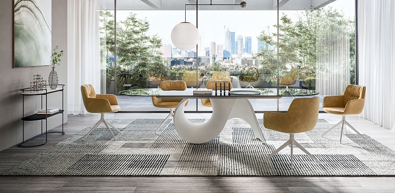 Стол Calligaris SEASHELL