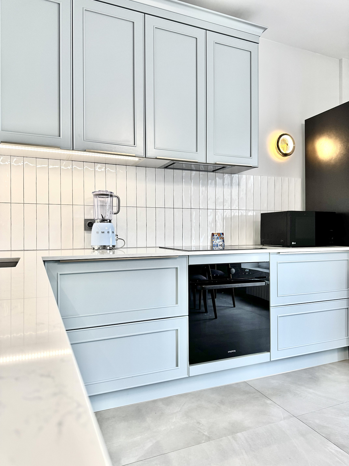 Воздушная Марлен в небесно-голубом цвете