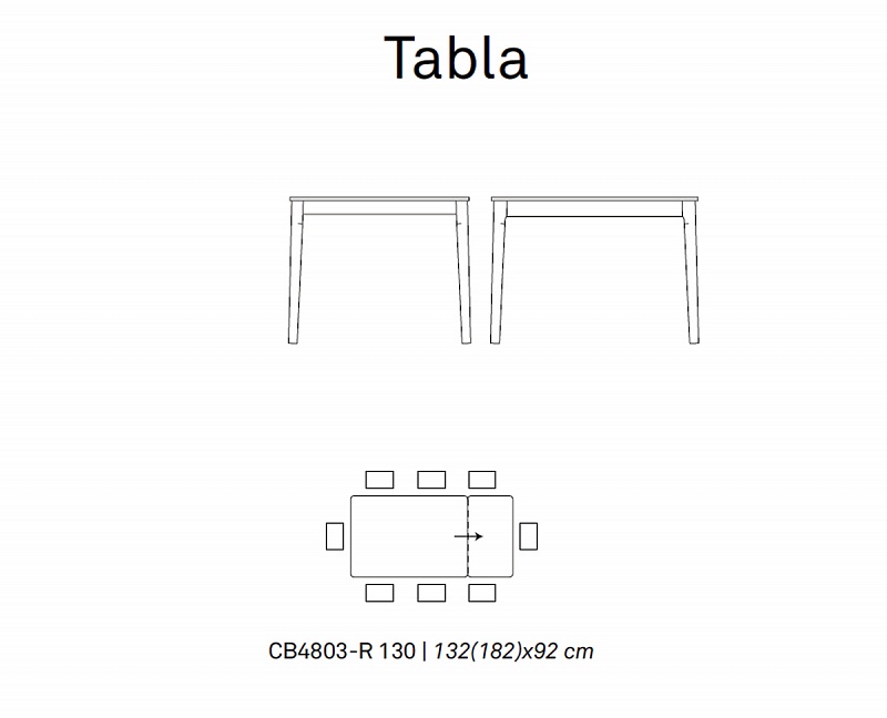 Стол Calligaris TABLA