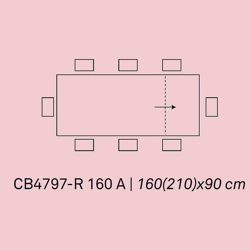 Стол Calligaris PENTAGON