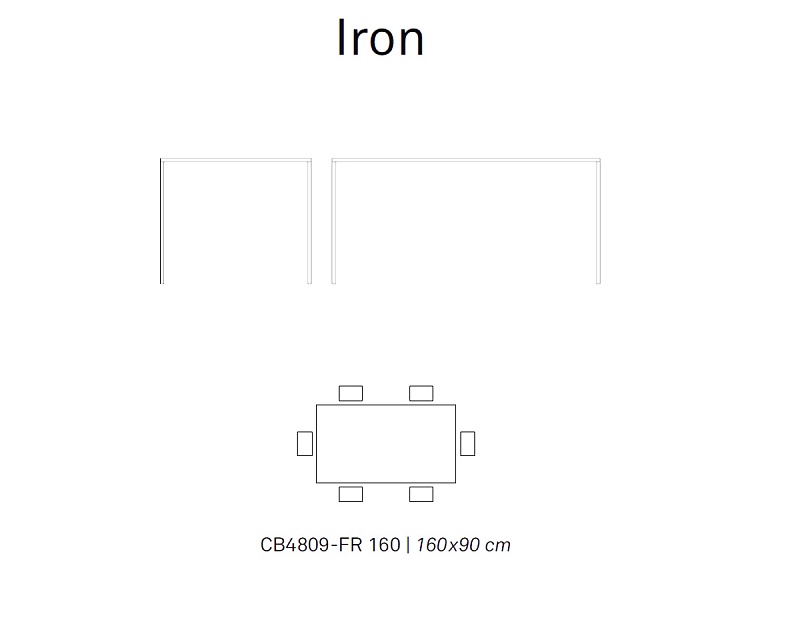 Стол Calligaris IRON