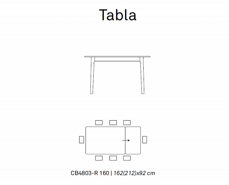 Стол Calligaris TABLA