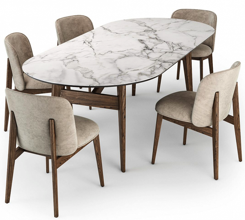 Стол Calligaris ABREY овальный нераскладной