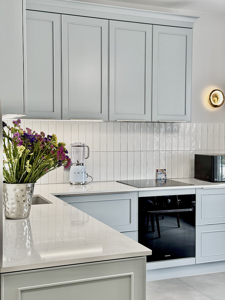 Воздушная Марлен в небесно-голубом цвете