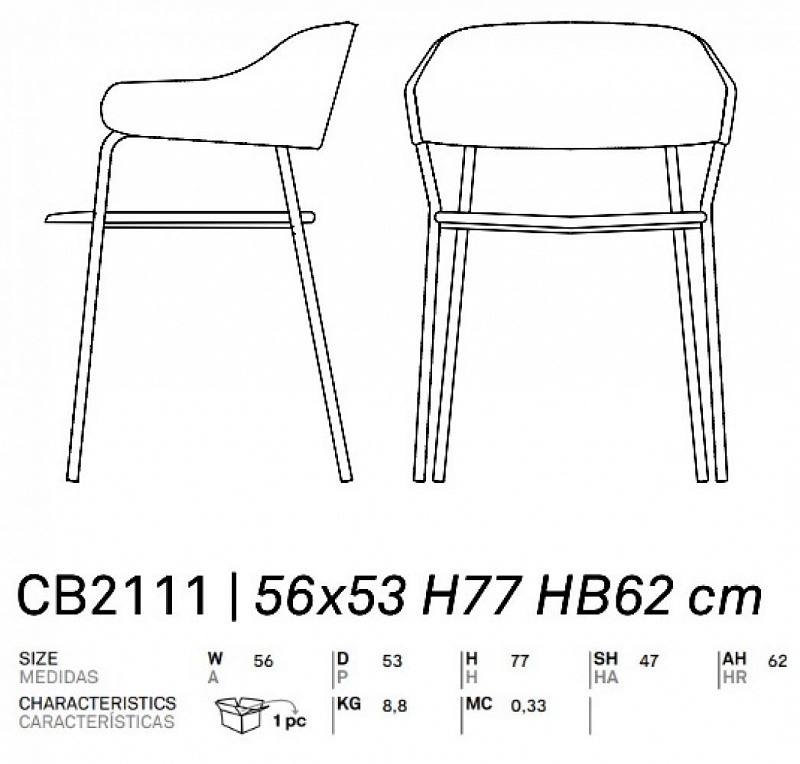 Стул Calligaris SIGNORINA