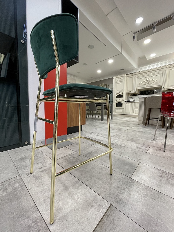Стул полубарный Calligaris FIFTIES зеленый