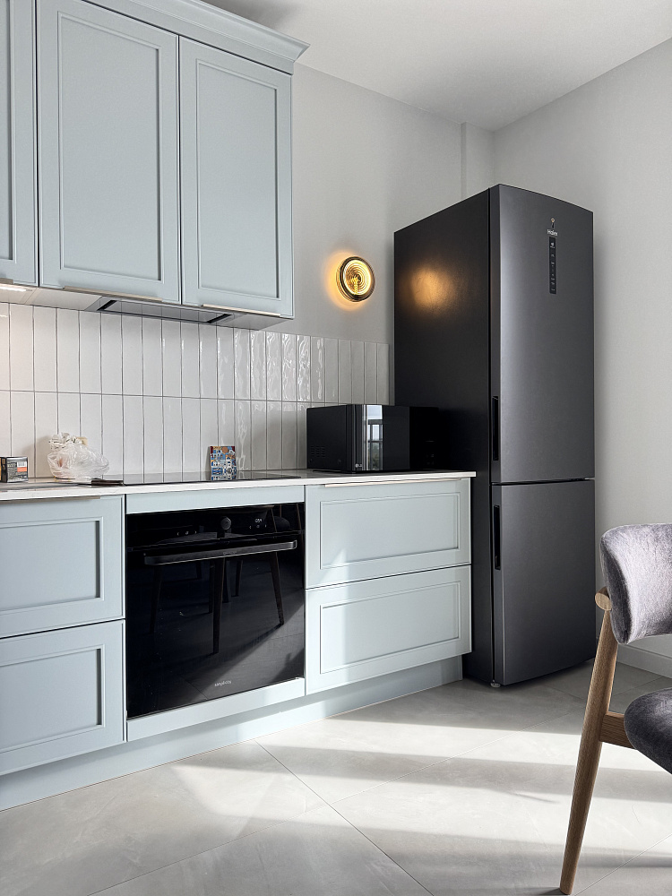 Воздушная Марлен в небесно-голубом цвете