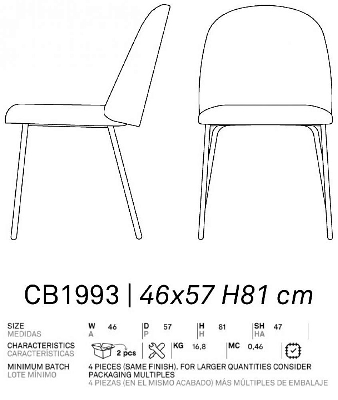 Стул Calligaris TUKA
