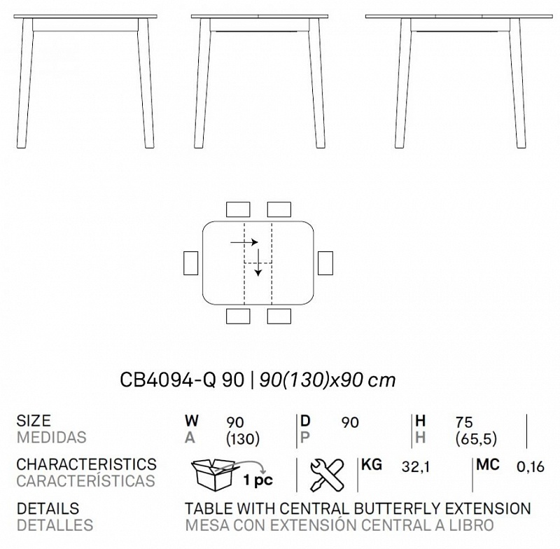 Стол Calligaris DINE