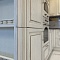 Белая кухня Milana по трем стенам