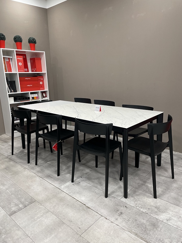 Стол Calligaris PENTAGON ч-б