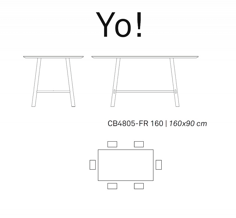 Стол Calligaris YO!